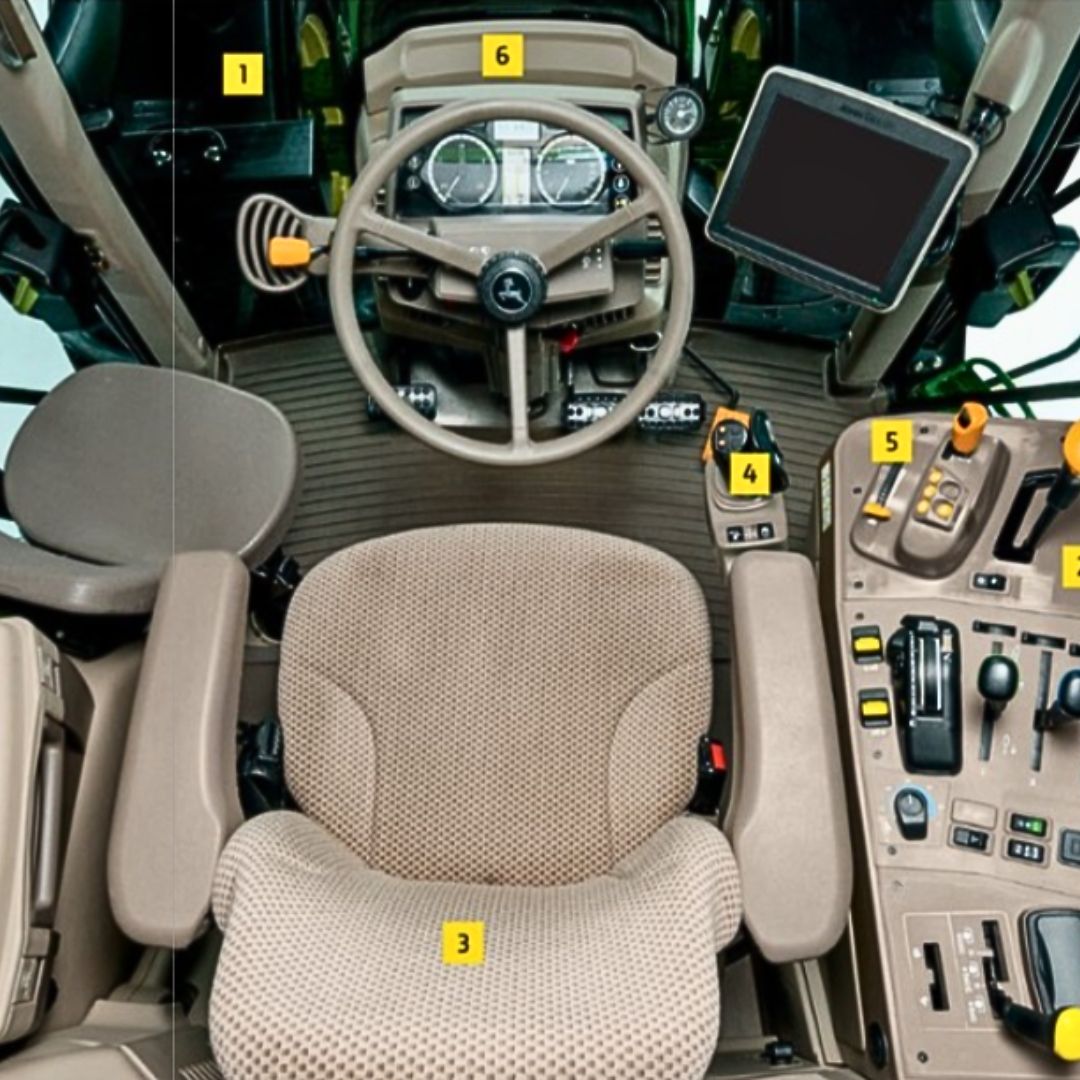 John deere 6125m 4wd sa kabinom 3