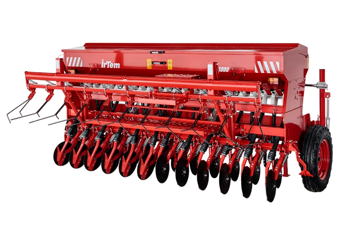 19-redna žitna sejalica Irtem jedan disk sa depozitorima za đubrivo