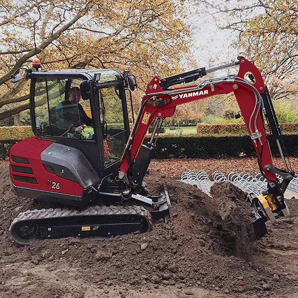 Mini bager YANMAR SV26 - Image 2