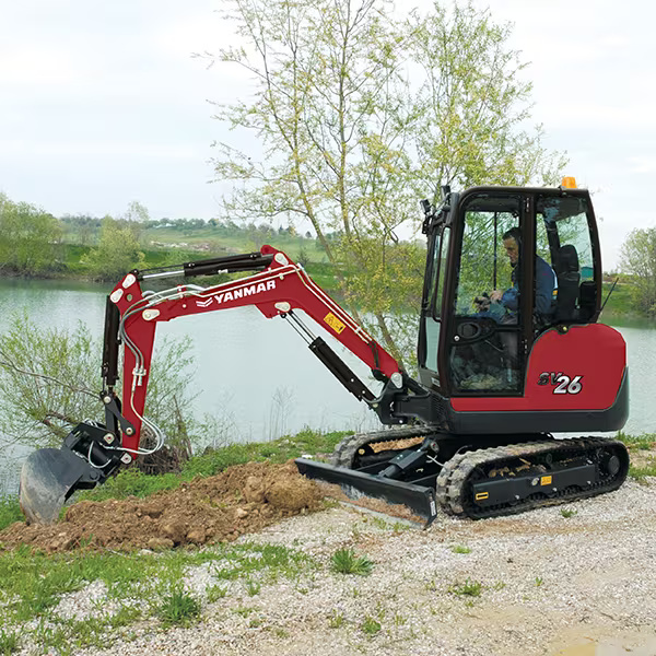 Mini bager YANMAR SV26 - Image 3