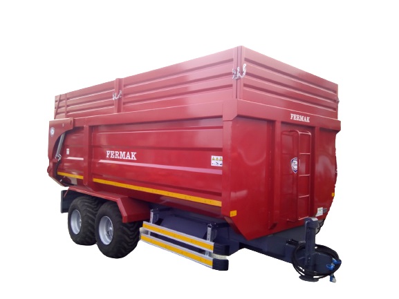 Prikolica FERMAK 14 tona Tandem-Monocoque sa hidrauličnim kočnicama