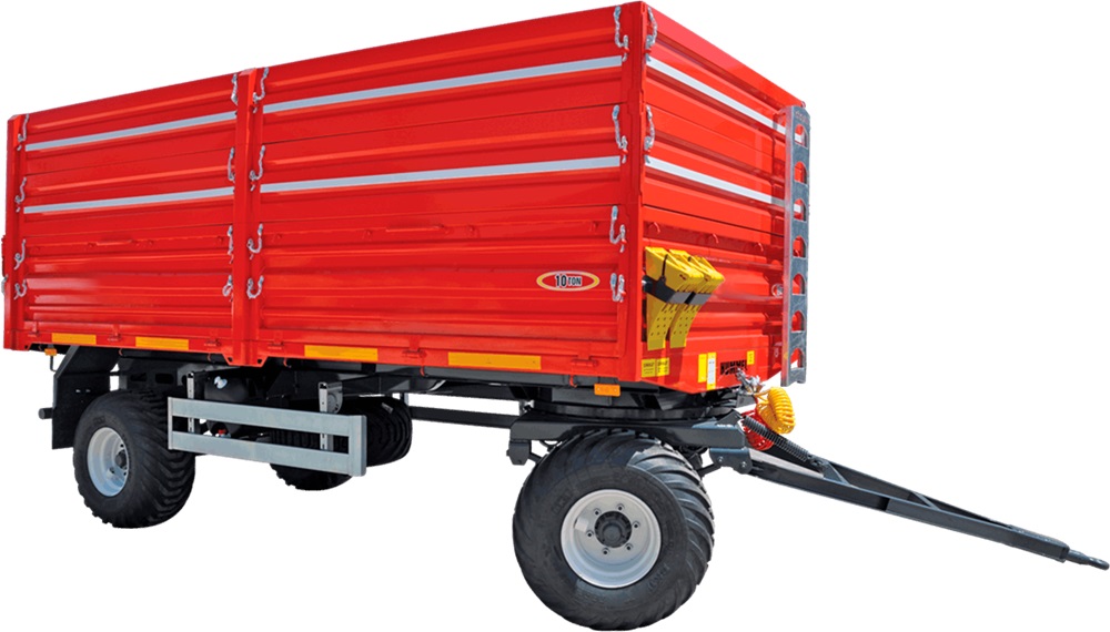 Prikolica FERMAK 10 t. dve osovine