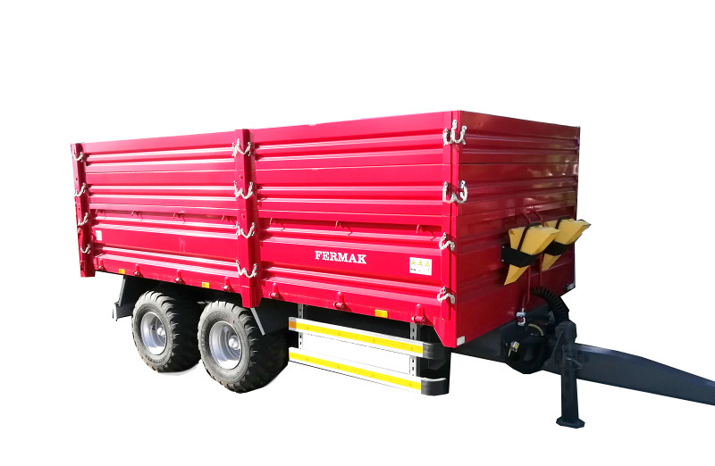 Prikolica FERMAK 10 t Tandem-Monocoque sa hidrauličnim kočnicama