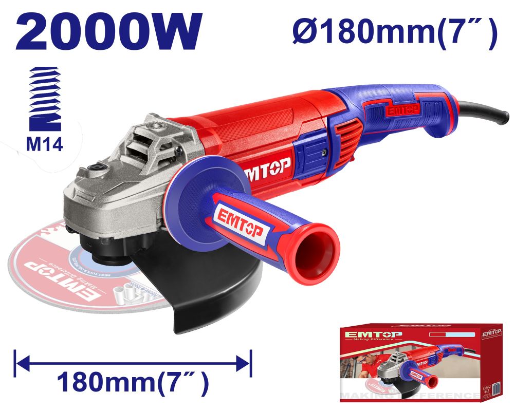 Brusilica 180mm EAGR20073 Emtop