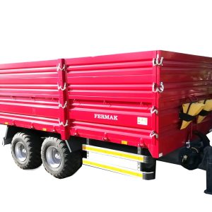 Приколка FERMAK од 10 тони со хидраулични сопирачки