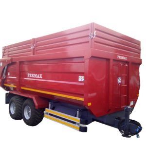 Приколка FERMAK Tandem-Monocoque 14 тонска со хидраулични сопирачки