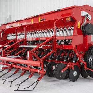 Сеалка за жито со 27 реда Irtem со дупли диск и депозитори за ѓубриво + tramling систем