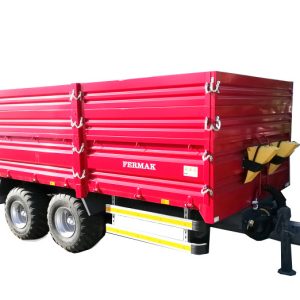 Приколка FERMAK Tandem-Monocoque 10 тонска со хидраулични сопирачки