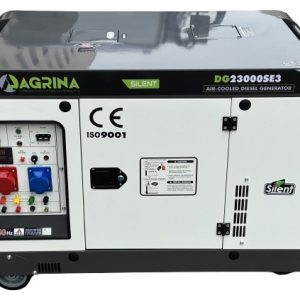 Дизел генератор Agrina DG23000SE3 еднофазен + трифазен ATS