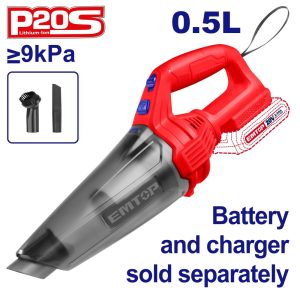 Батериска правосмукалка ELVC201261 Emtop