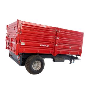 Приколка FERMAK од 6 тони со хидраулични сопирачки