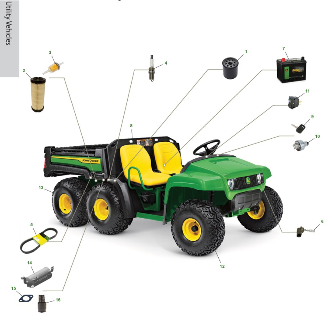 Возило „John Deere Гатор TH 6x4“ - Image 5