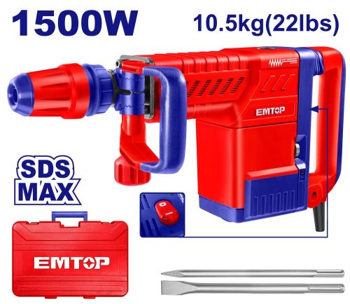 Електричен чекан за уривање EDBRM1501 Emtop