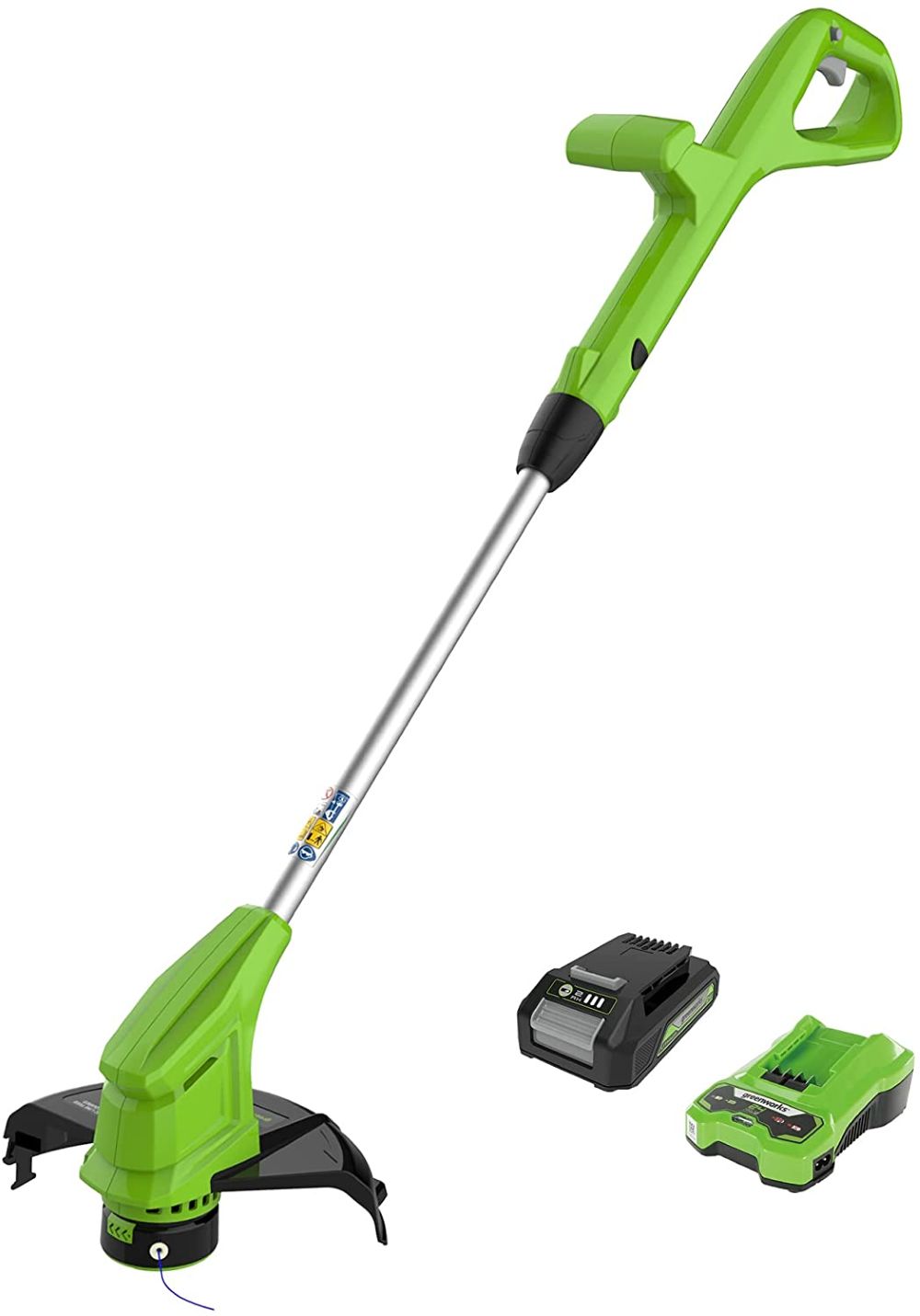 Trimer + baterija + punjač G24LTK2 Greenworks