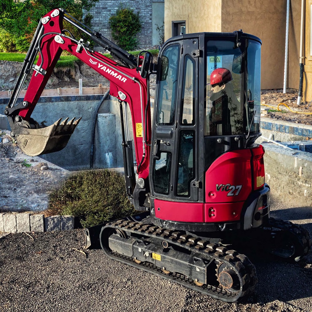 Mini bager YANMAR ViO27-6 - Slika 3