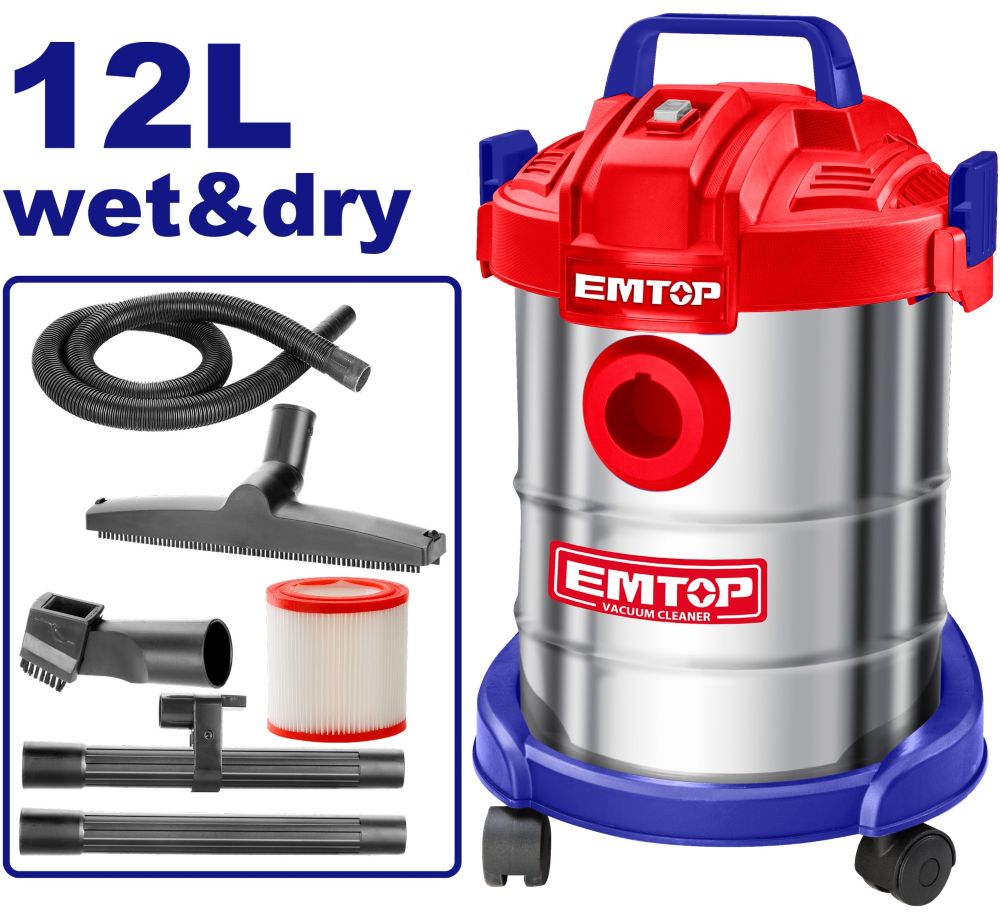 Usisivač 12l EVCR0801 Emtop