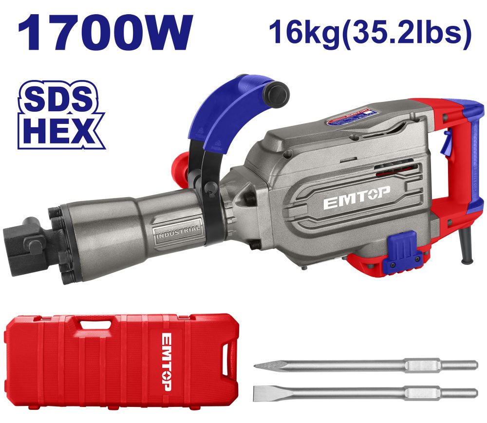 Еlektrični čekić za rušenje EDBRH1701 Emtop