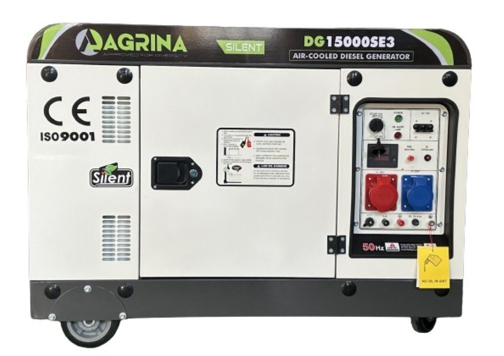 Dizel agregat Agrina DG15000SE3 mono+trofazni ATS