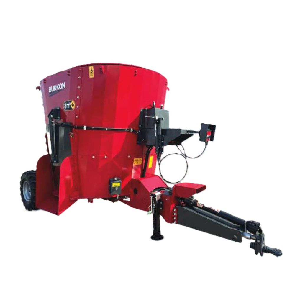 Mešalica za stočnu hranu Burkon 8m3-vučena - Slika 2