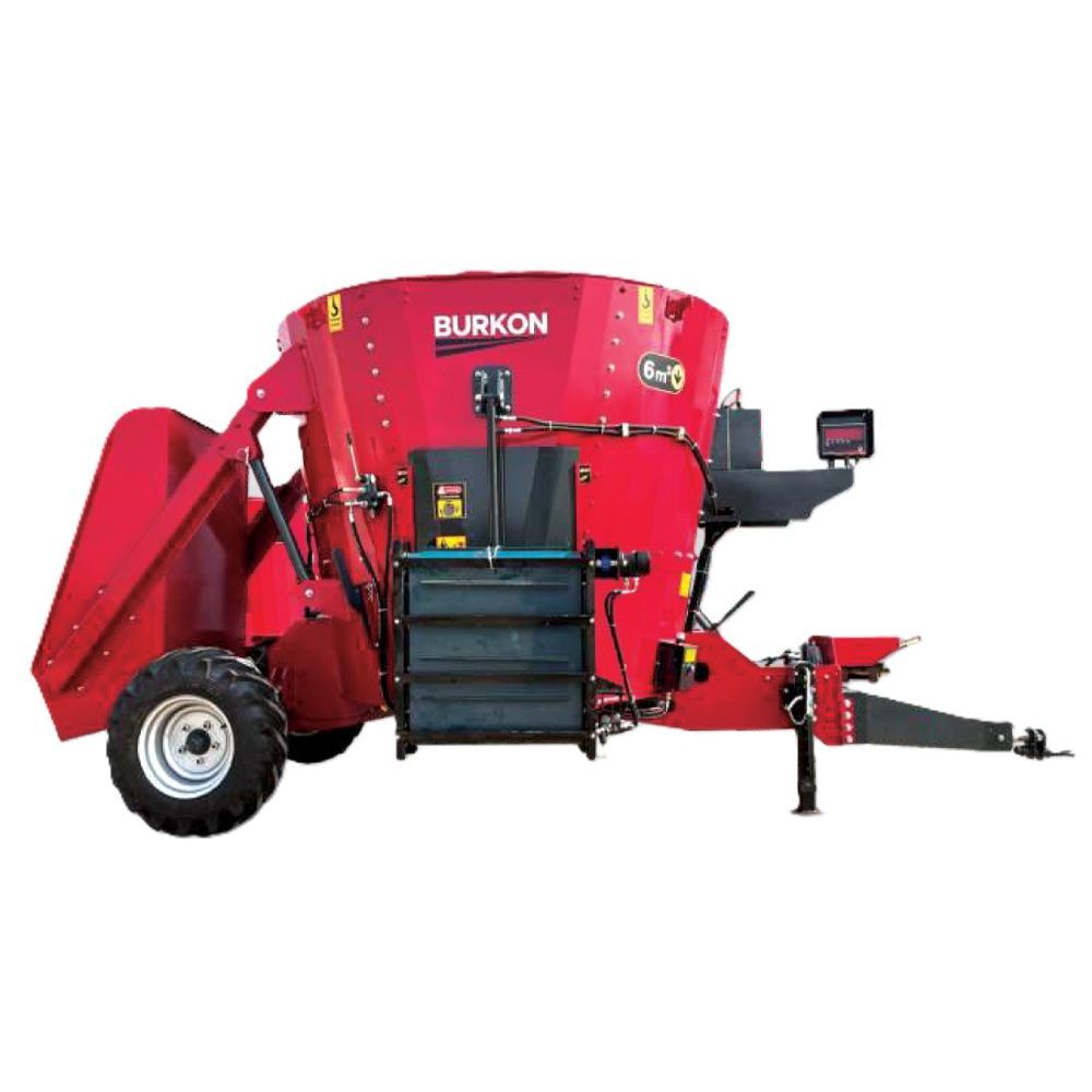 Mešalica za stočnu hranu Burkon 6m3-vučena - Slika 2